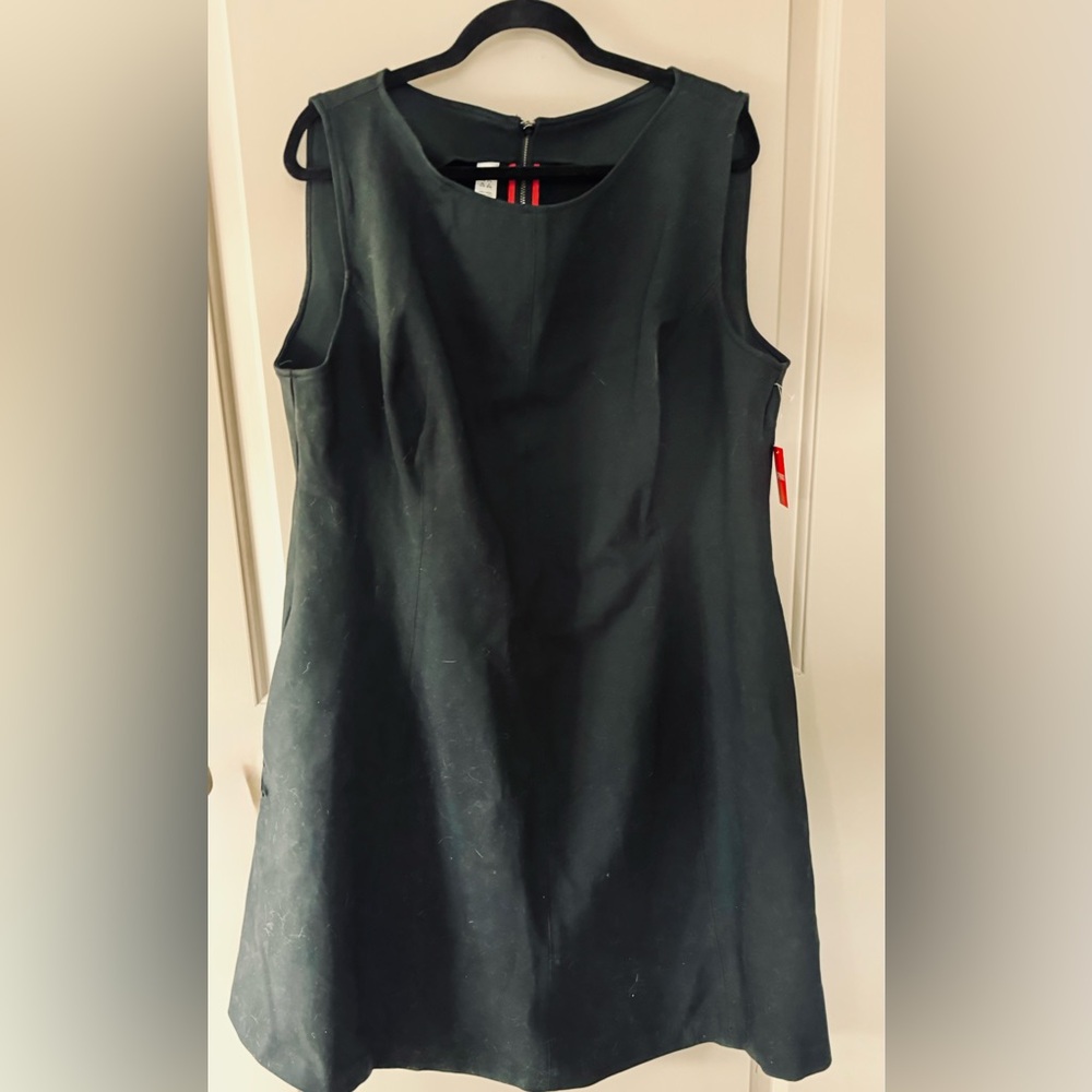 NWT Spanx Black Dress Size 2X Perfect Fit & Flare Dress 4-Way Stretch